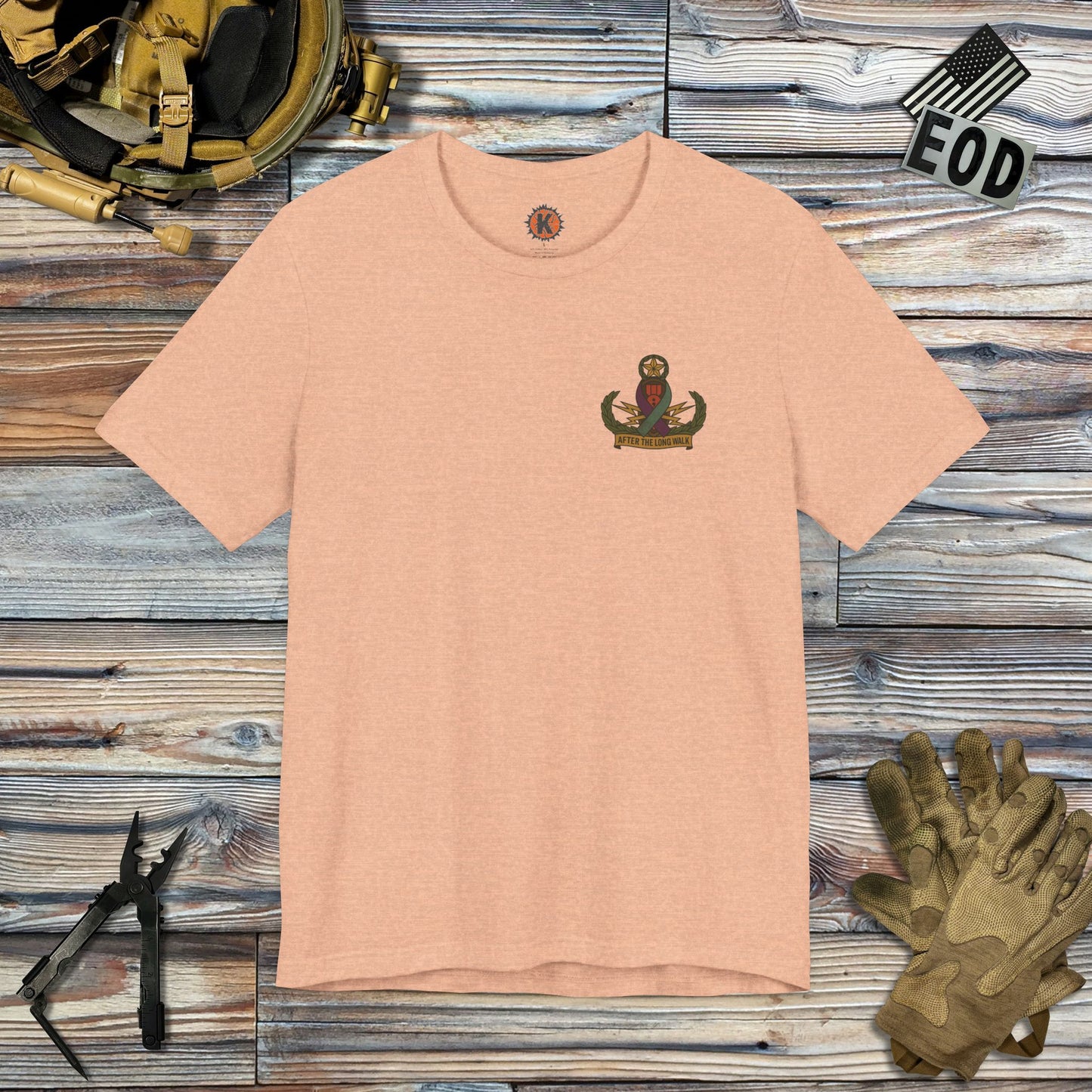 After the Long Walk Front Badge T-Shirt
