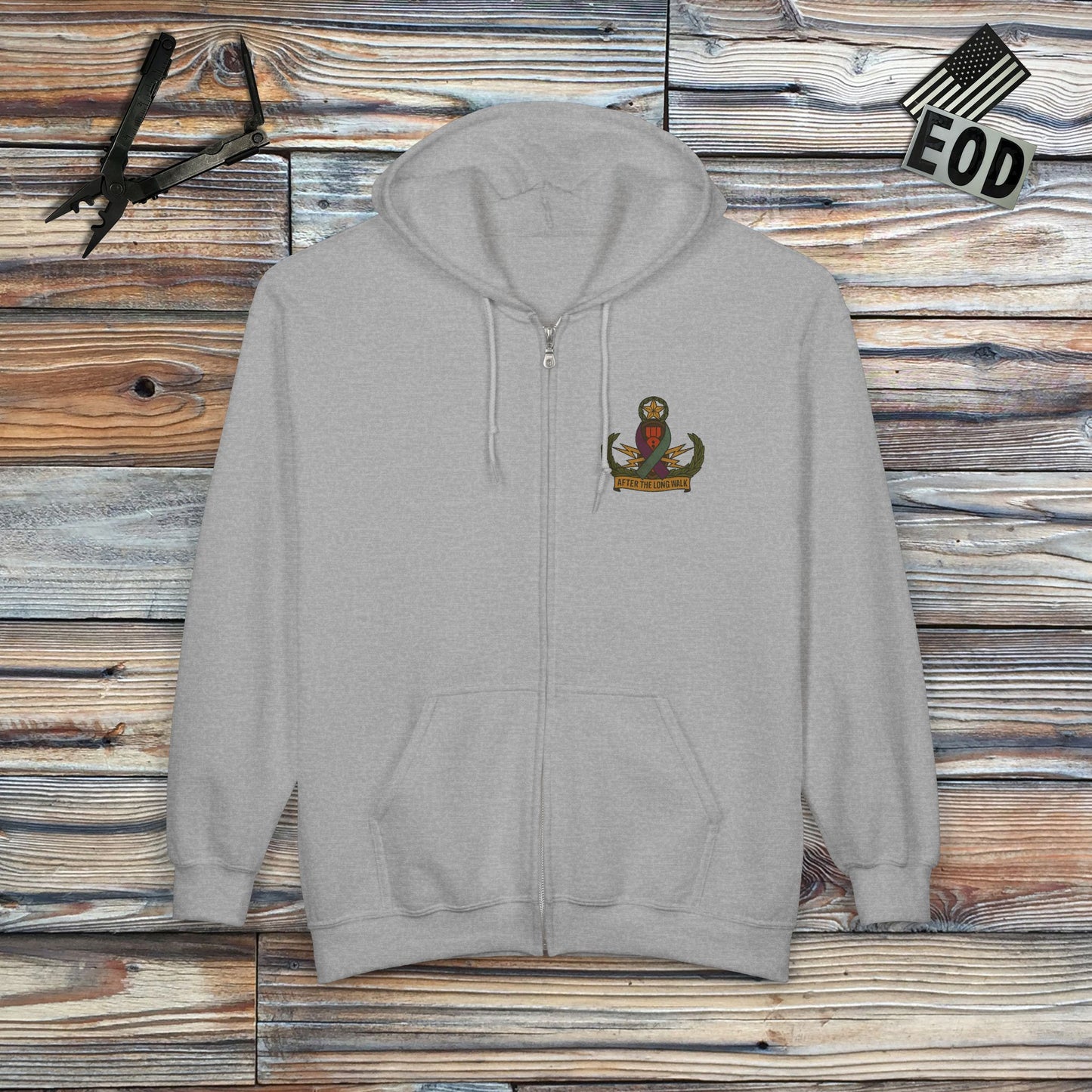 After the Long Walk Zipper Hoodie