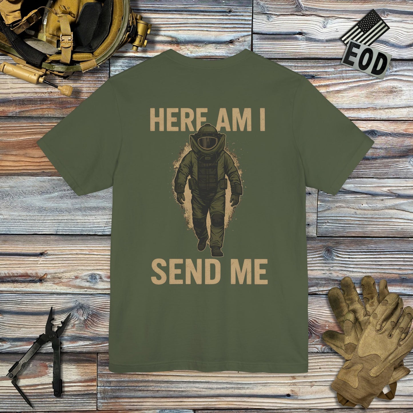 Send Me (Back Print) T-Shirt