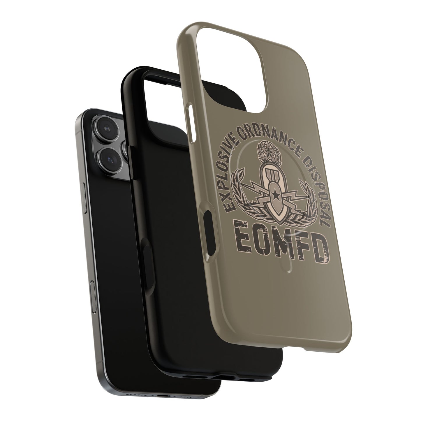 Subdued EOMFD Crab Tough Magnetic iPhone Case