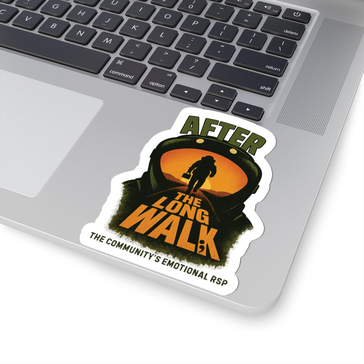 After the Long Walk Sticker