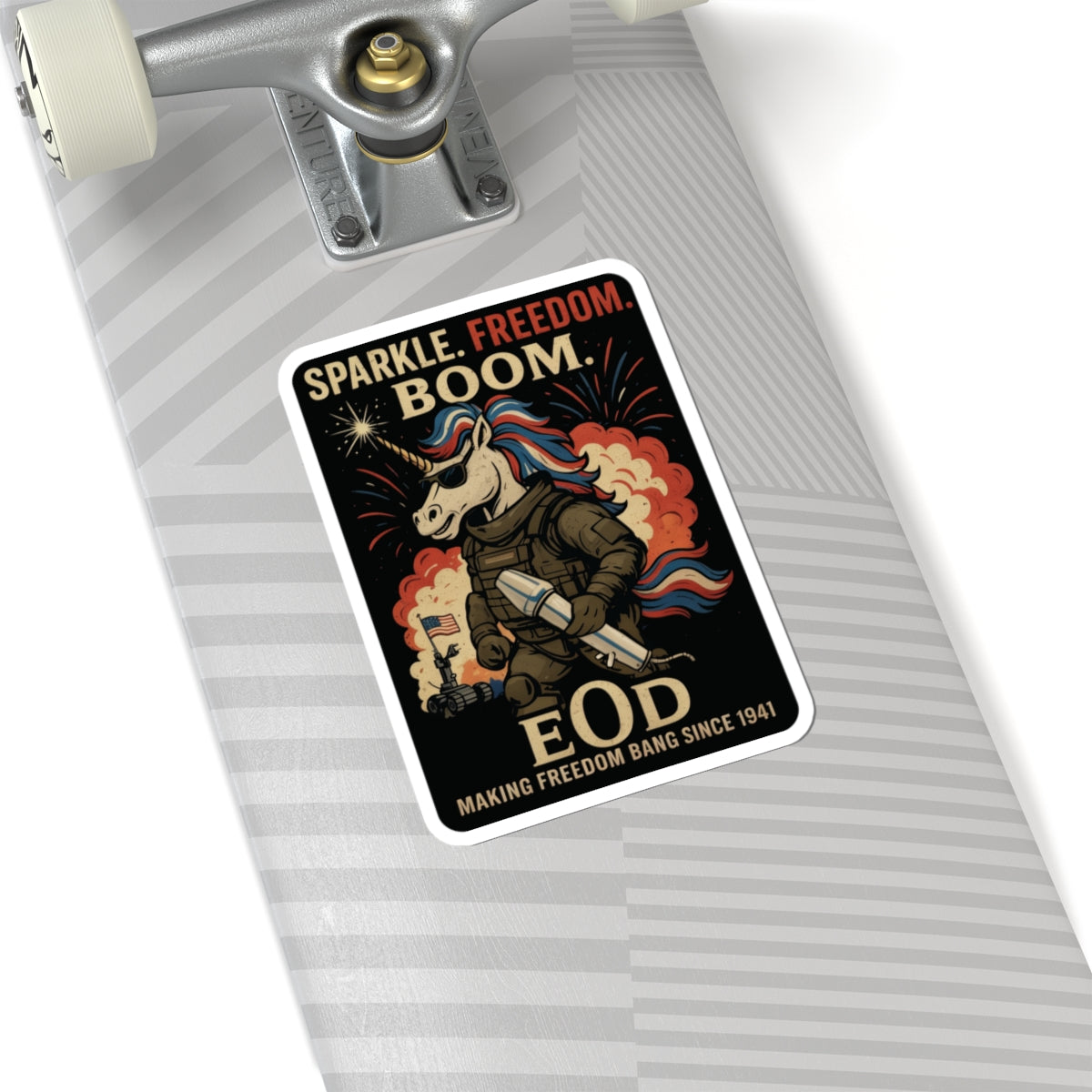Sparkle Freedom Boom Sticker