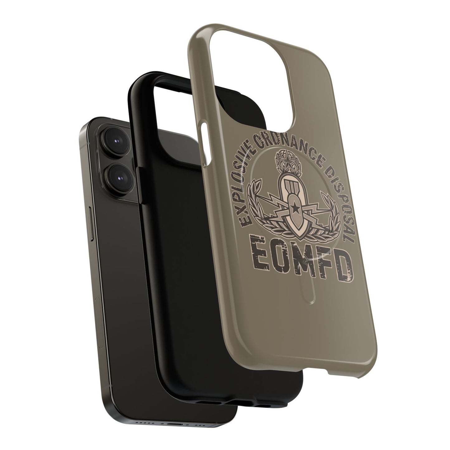 Subdued EOMFD Crab Tough Magnetic iPhone Case