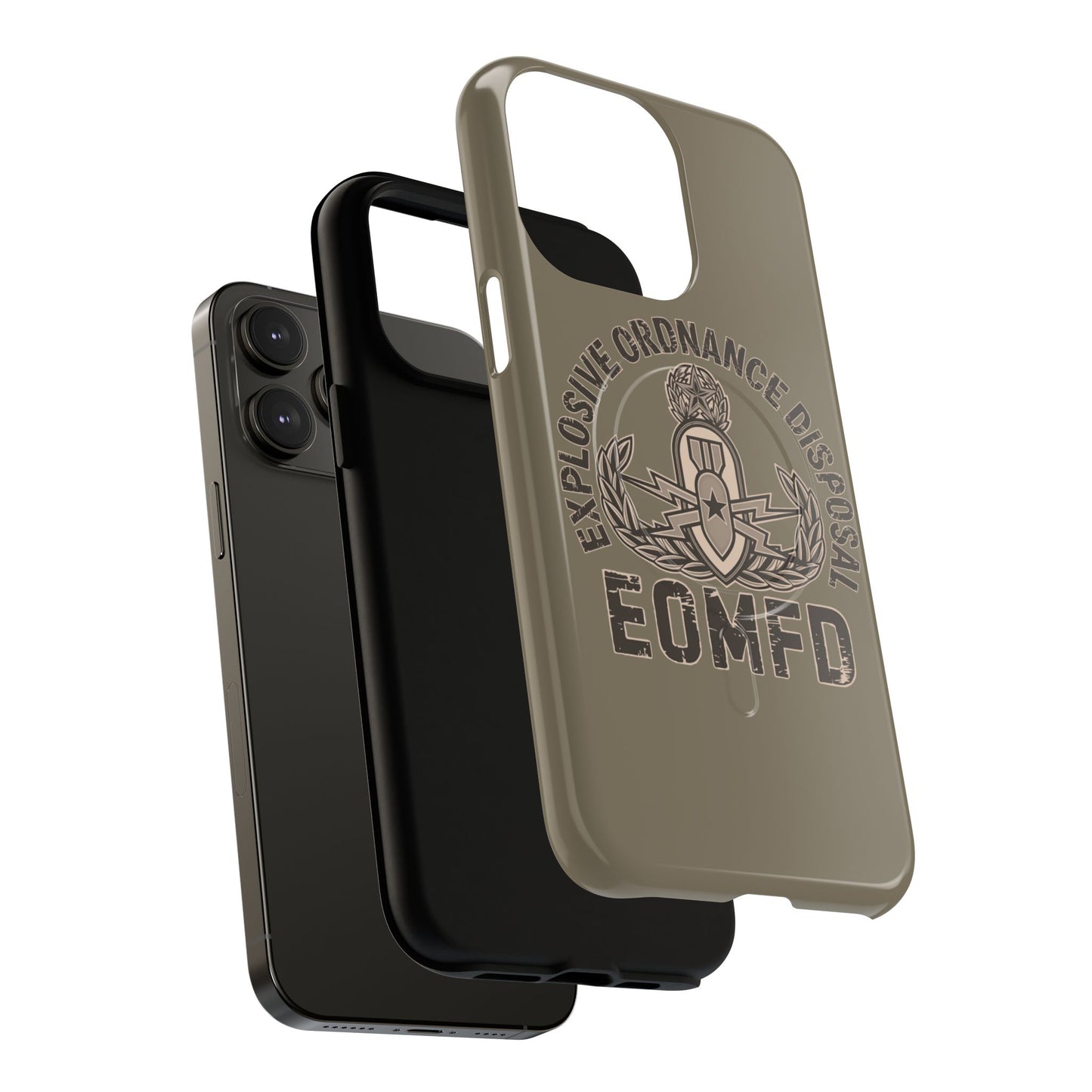Subdued EOMFD Crab Tough Magnetic iPhone Case