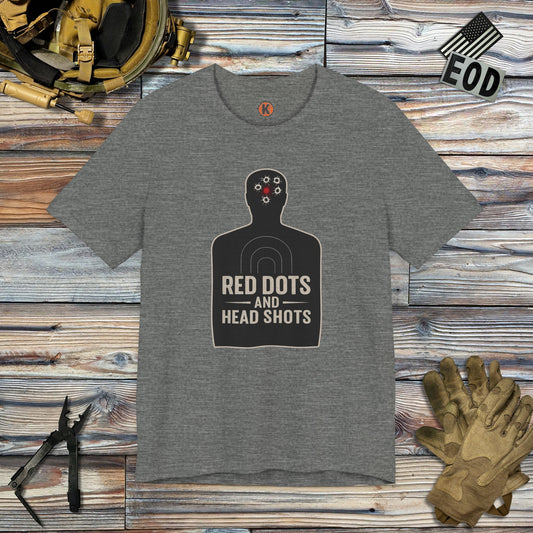 Red Dots and Head Shots T-Shirt