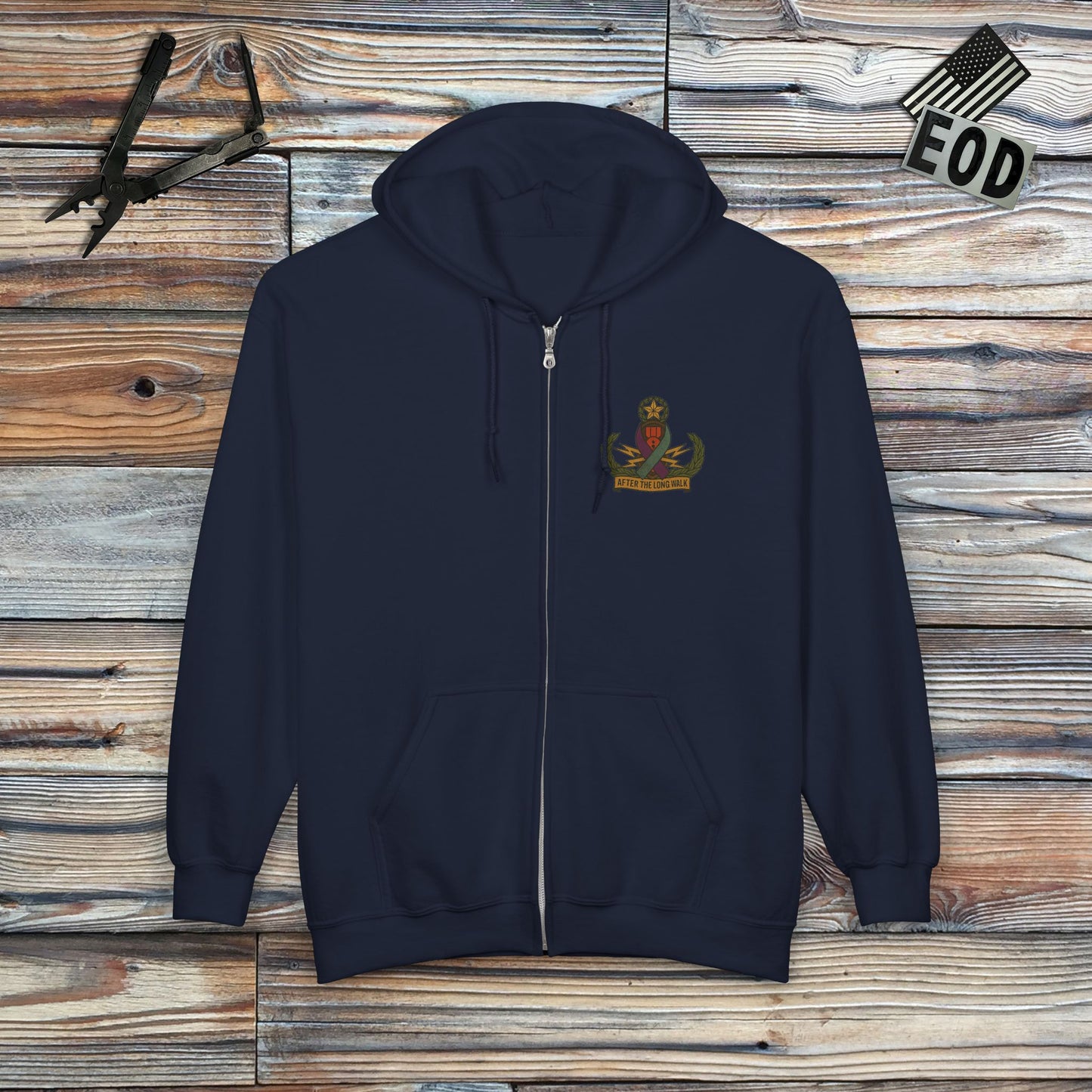 After the Long Walk Zipper Hoodie