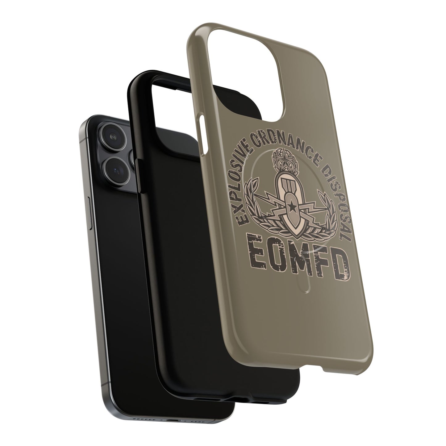 Subdued EOMFD Crab Tough Magnetic iPhone Case