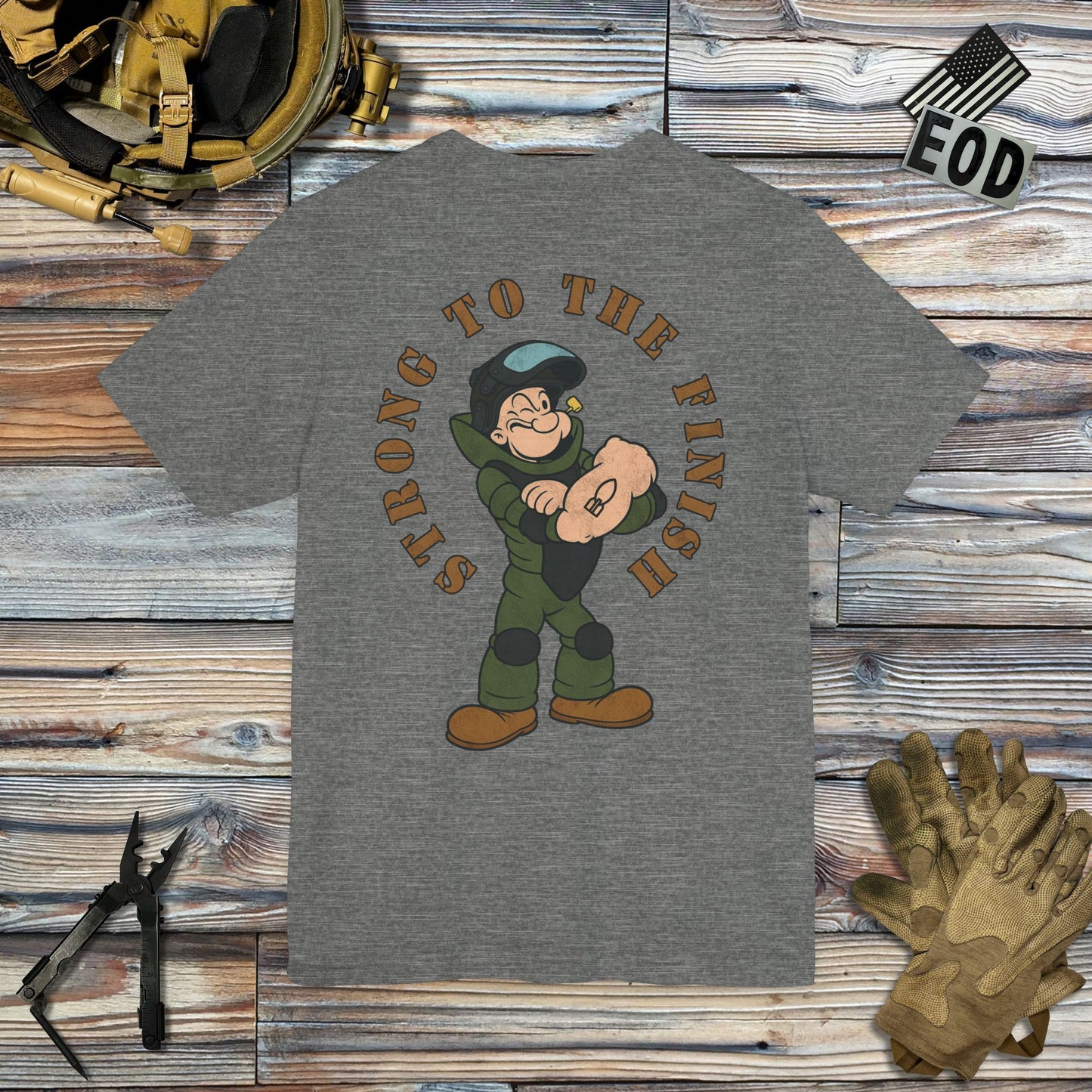 Strong to the Finish (Back Print) T-Shirt