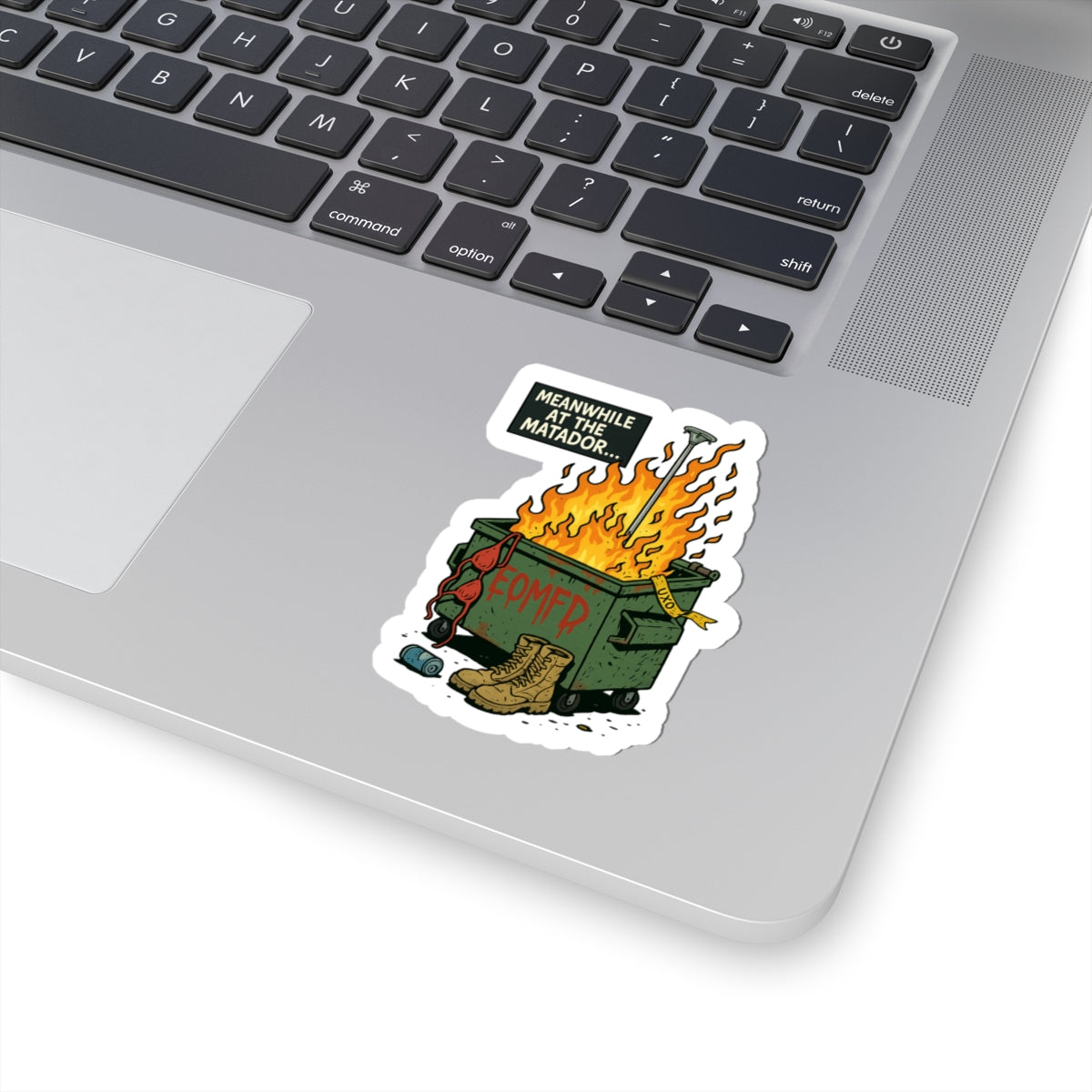 Meanwhile at the Matador Sticker