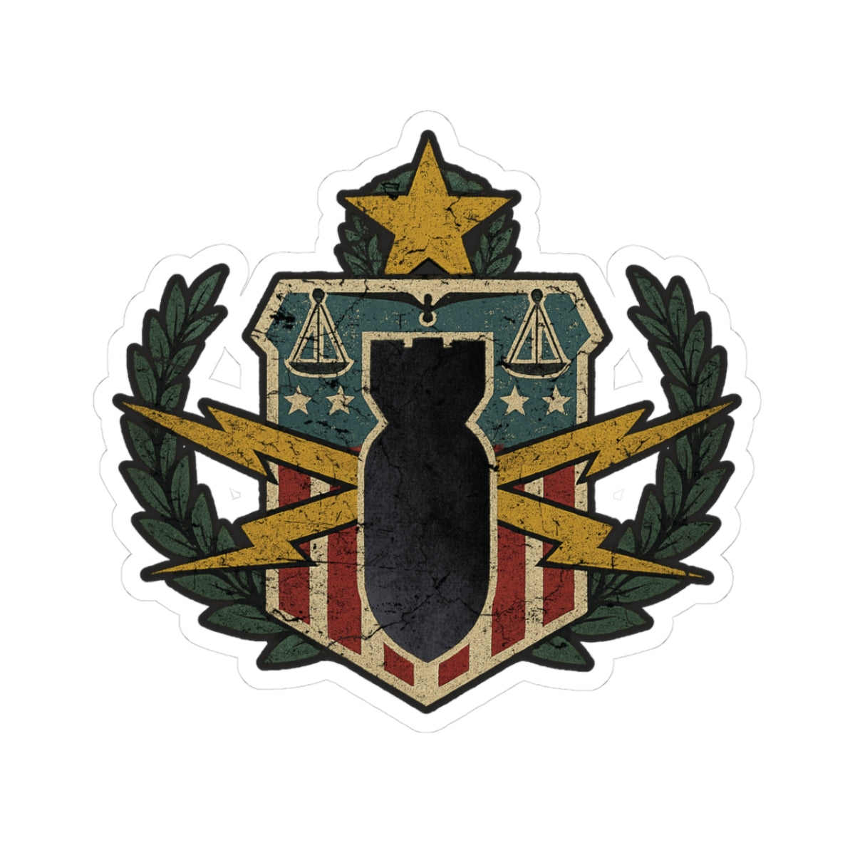 PSBT Vintage Badge Sticker