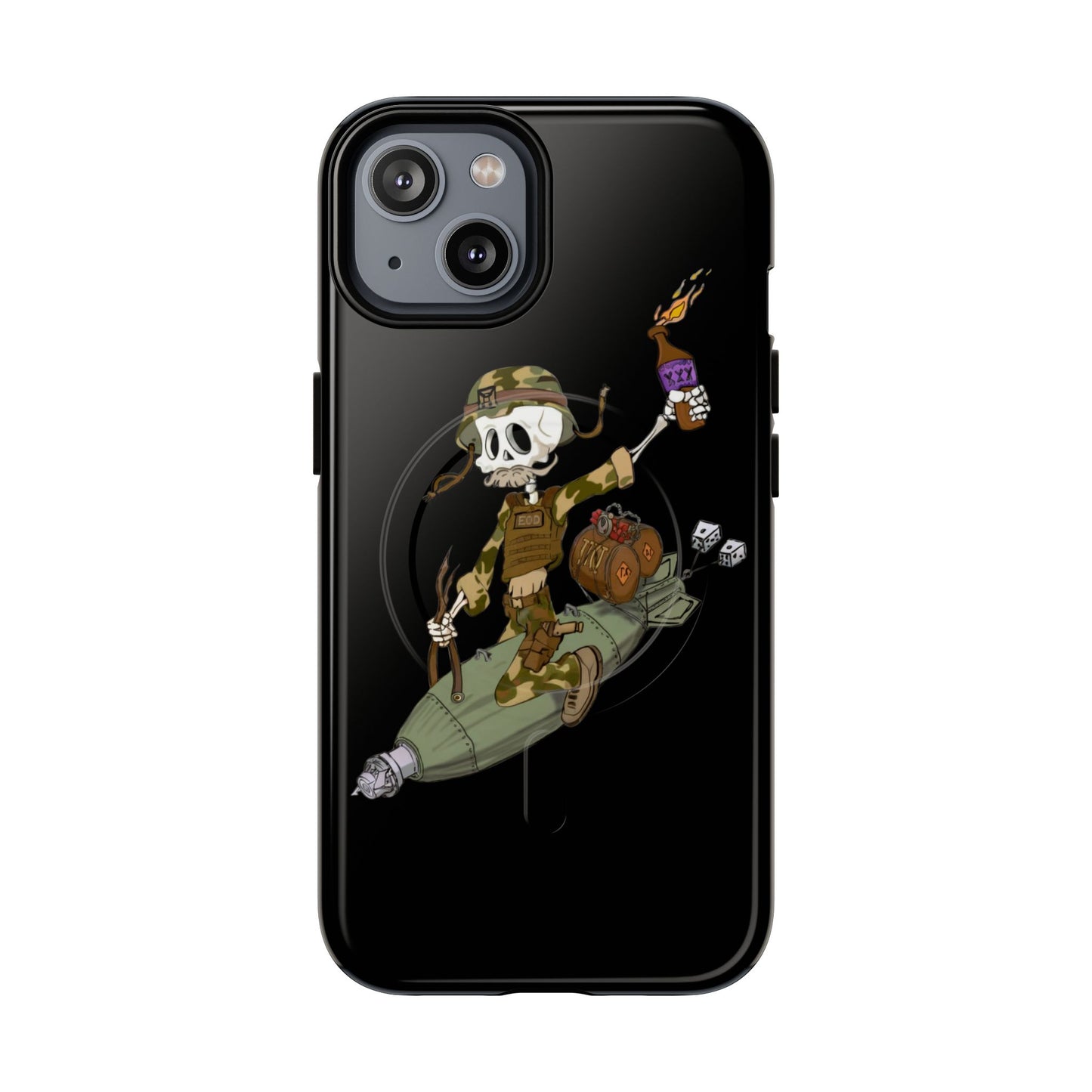 All the Way Down Tough Magnetic iPhone Case