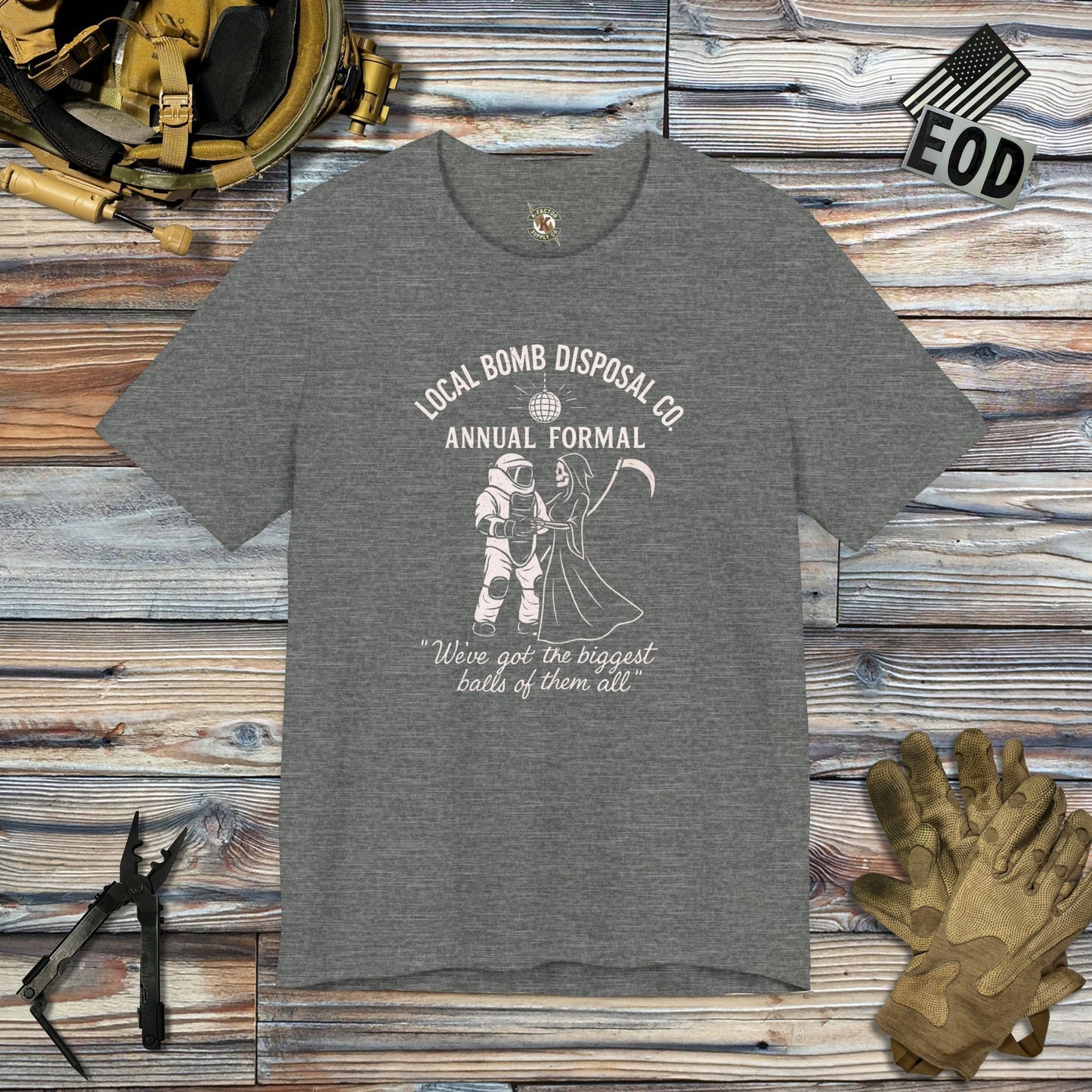Bomb Disposal Formal T-Shirt