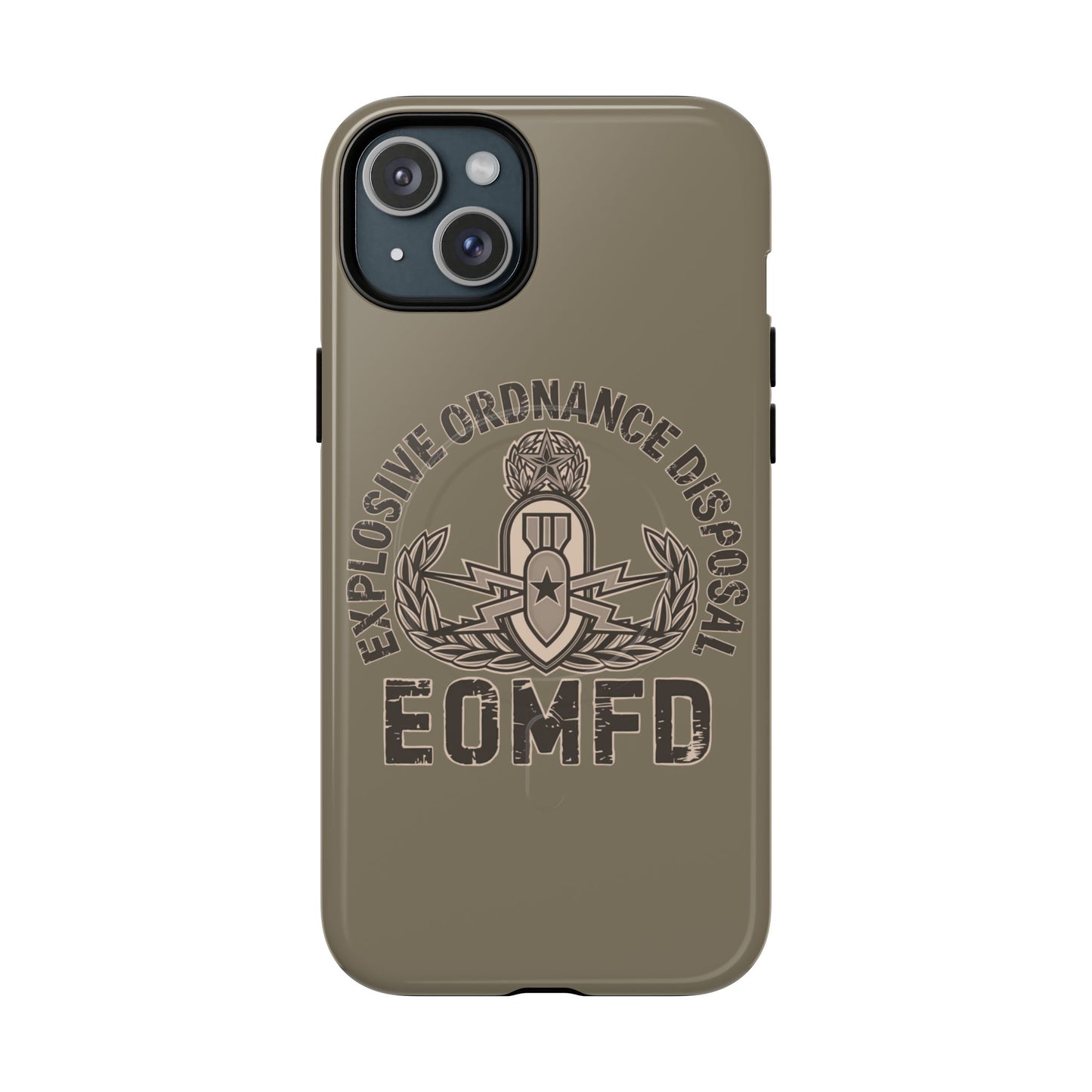 Subdued EOMFD Crab Tough Magnetic iPhone Case