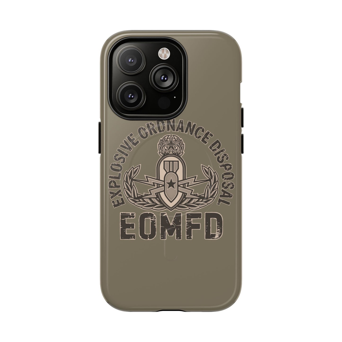 Subdued EOMFD Crab Tough Magnetic iPhone Case