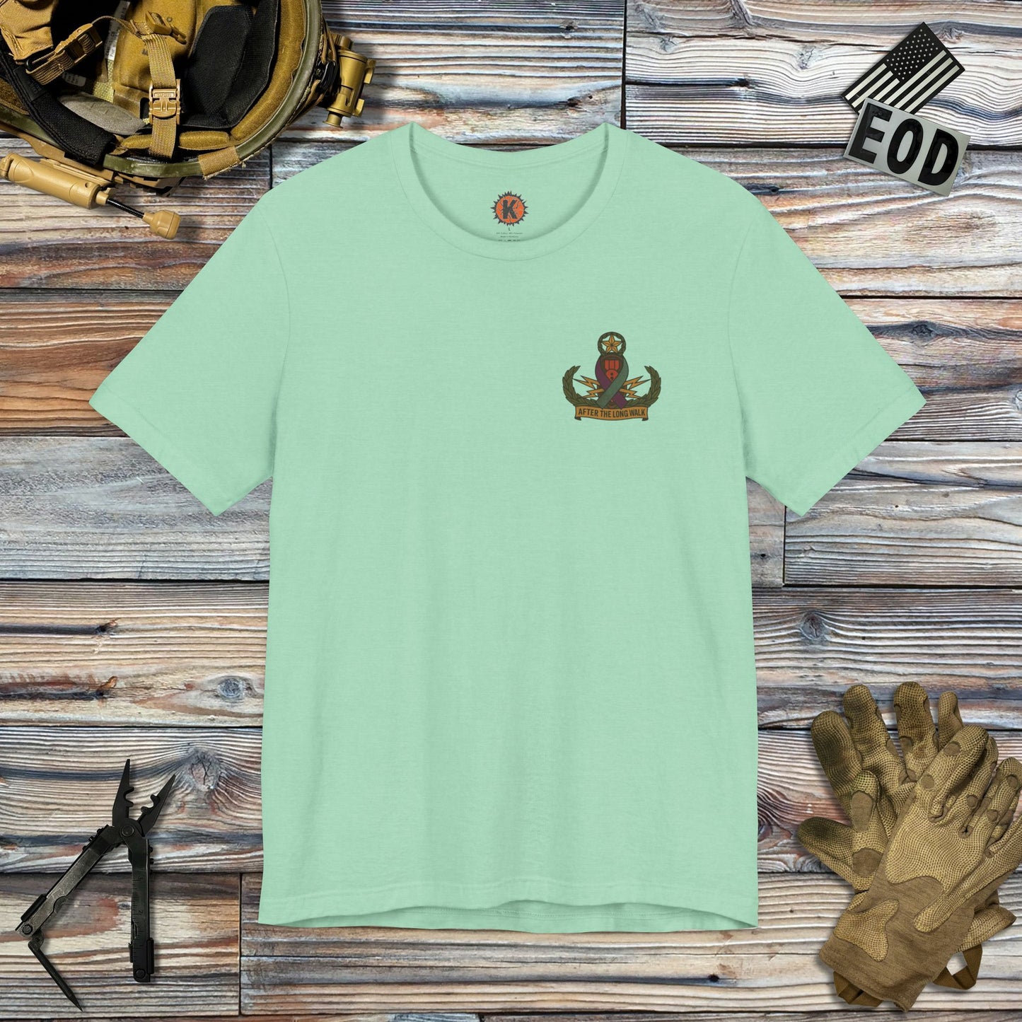 After the Long Walk Front Badge T-Shirt