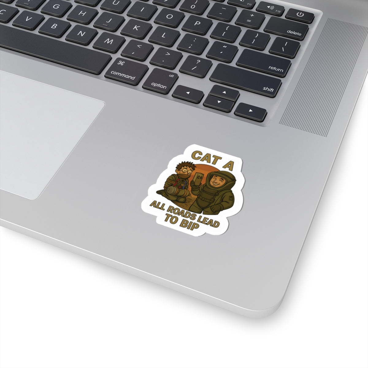 Cat A Sticker