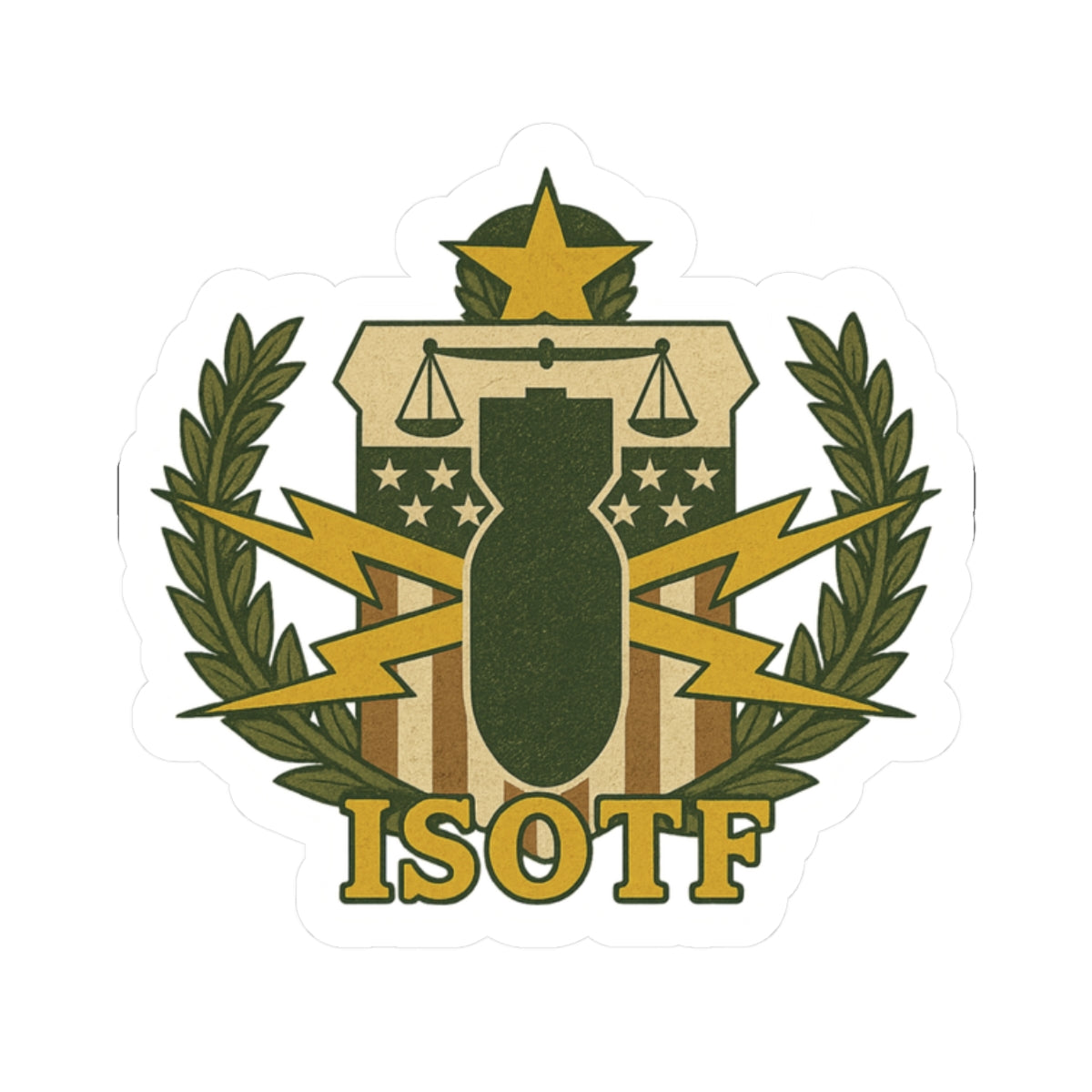 PSBT ISOTF Sticker
