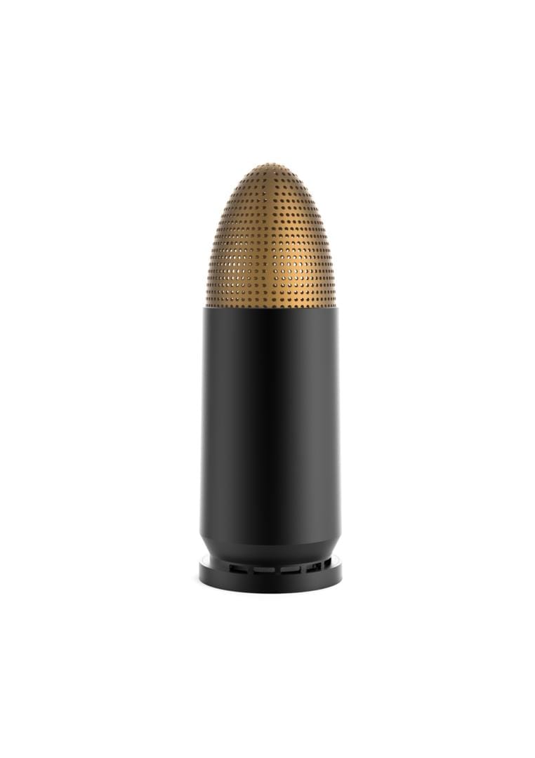 K-Factor Supply Co 9mm Bullet Portable Bluetooth Speaker (Black)