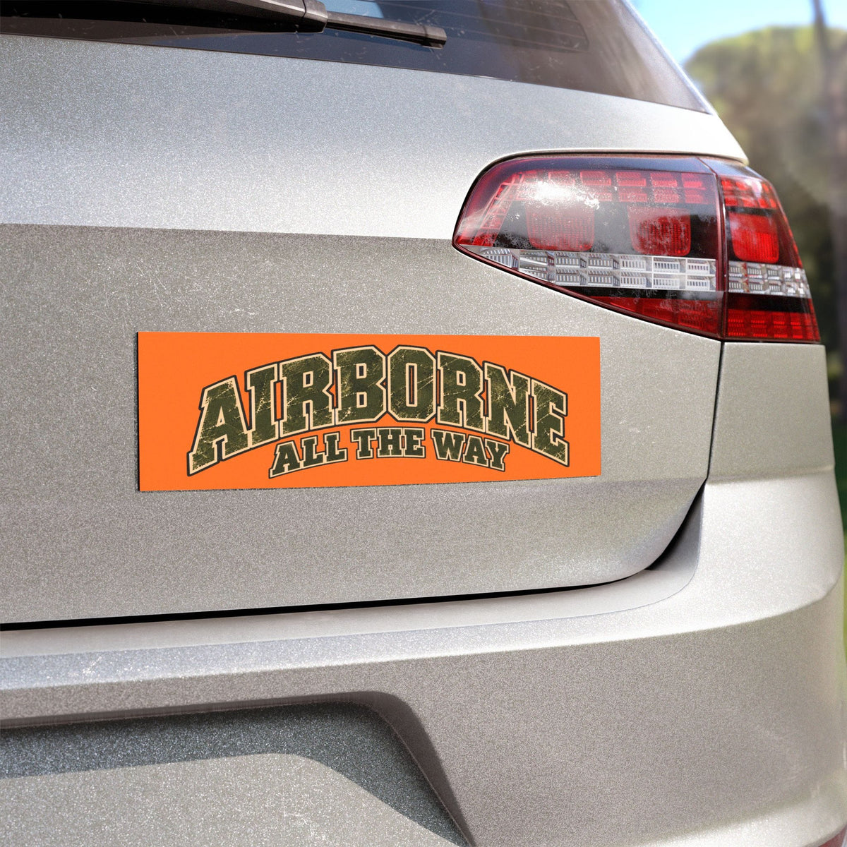 K-Factor Supply Co Airborne ATW Car Magnet 10'' × 3'' / Rectangle / 1 pc