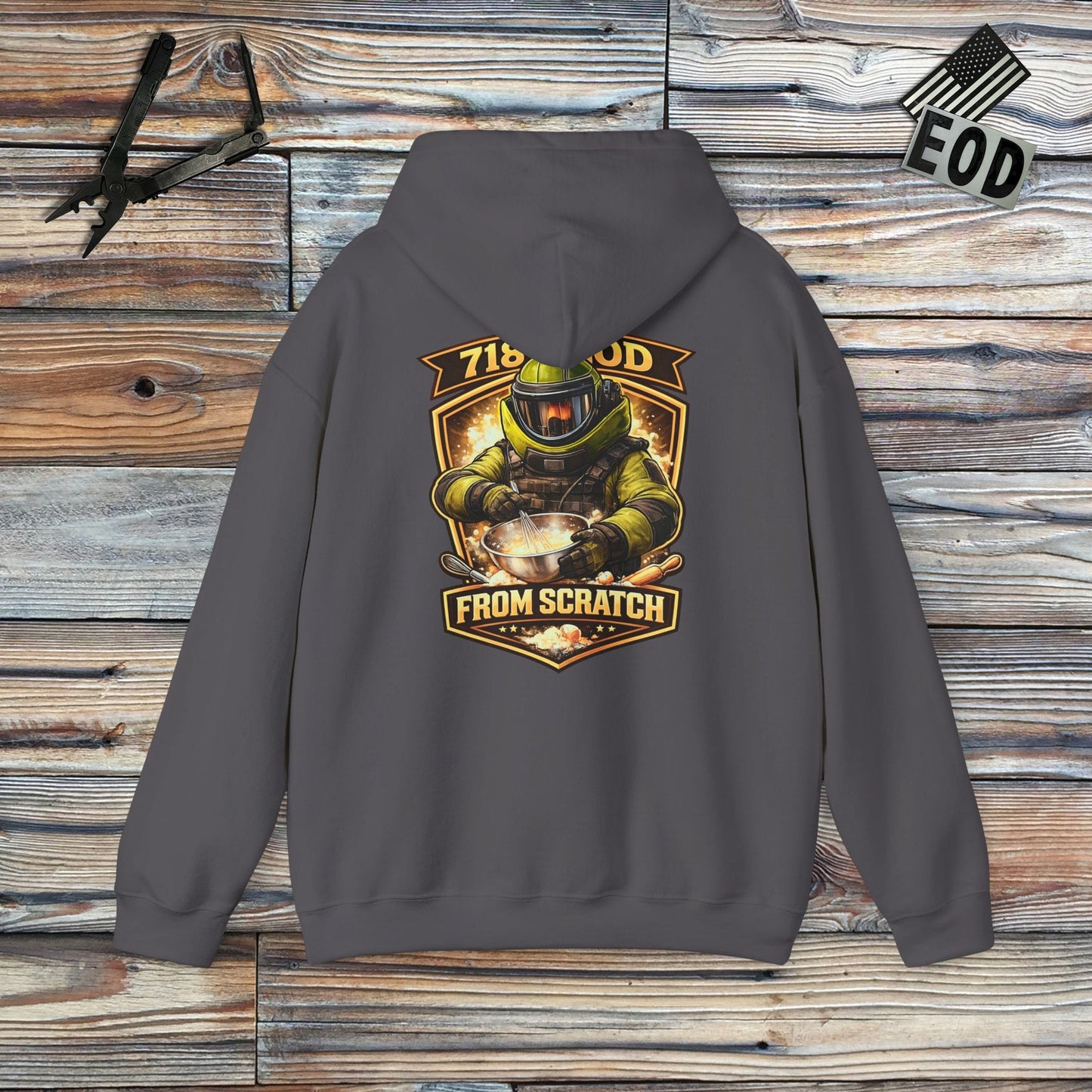 K-Factor Supply Co 718th EOD “From Scratch” Hoodie