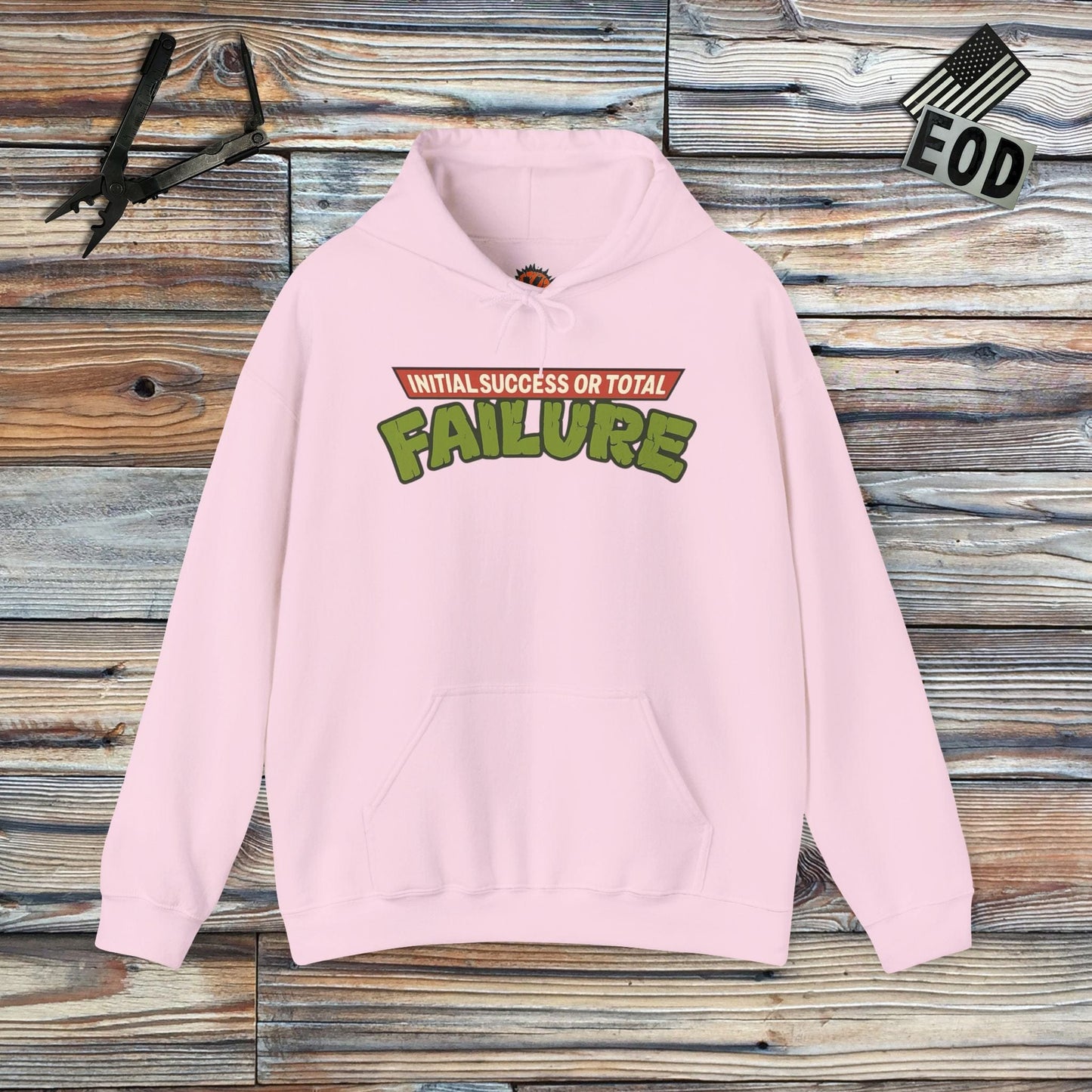 K-Factor Supply Co ISOTF - Mutant Mayhem Hoodie Light Pink / S