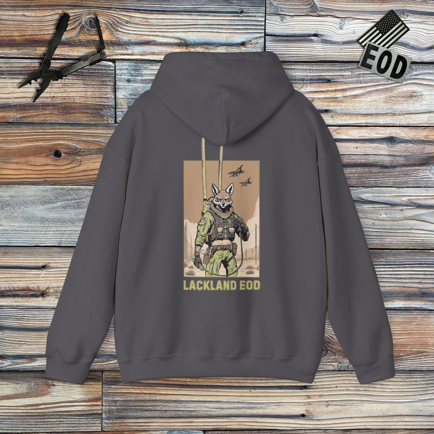 K-Factor Supply Co Lackland EOD “Coyote Ugly” Hoodie