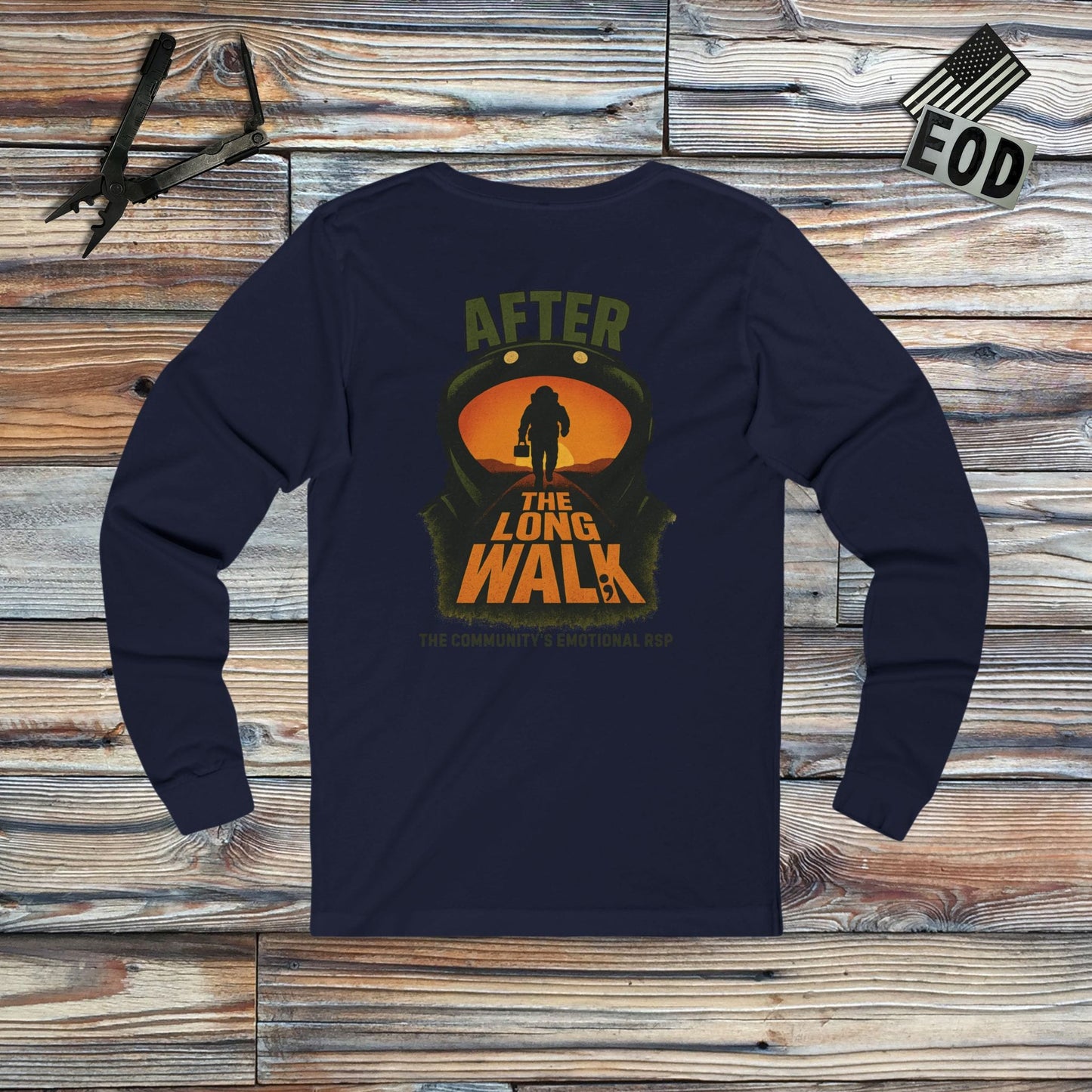 K-Factor Supply Co ATLW (Long Sleeve - Back Print) T-Shirt