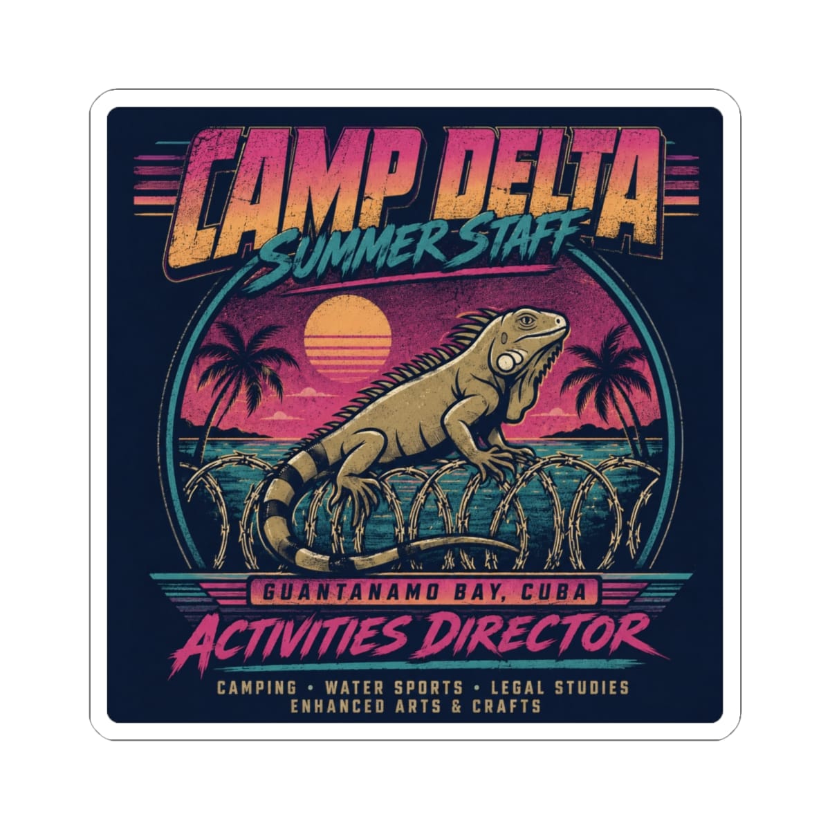 K-Factor Supply Co Camp Delta - VICE Sticker