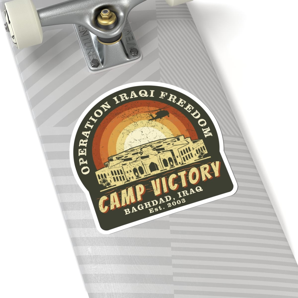 K-Factor Supply Co Camp Victory BCS Sticker