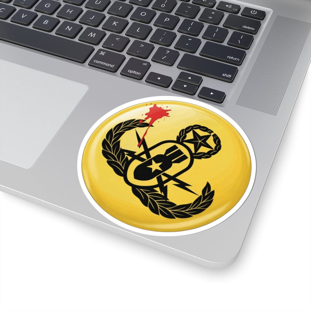 K-Factor Supply Co Comedian Crab Sticker