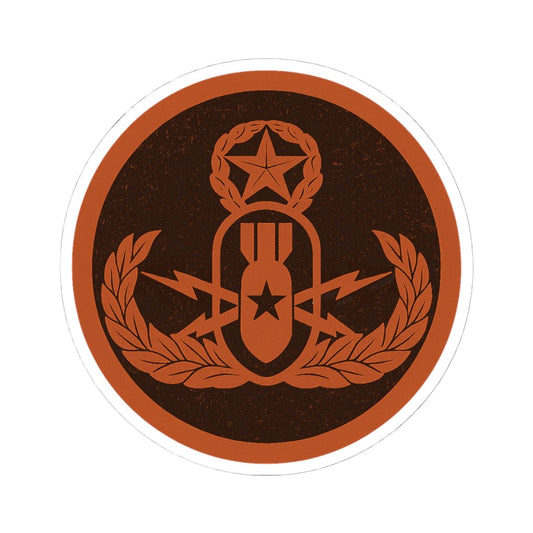 K-Factor Supply Co Crab Icon (Autumn) Sticker 6" × 6"