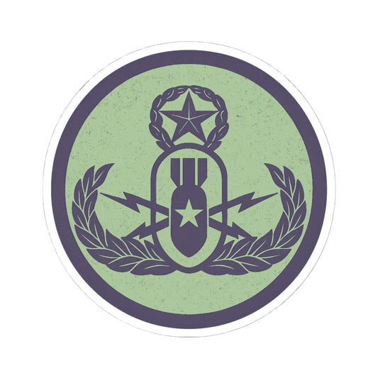 K-Factor Supply Co Crab Icon (Mint) Sticker 6" × 6"