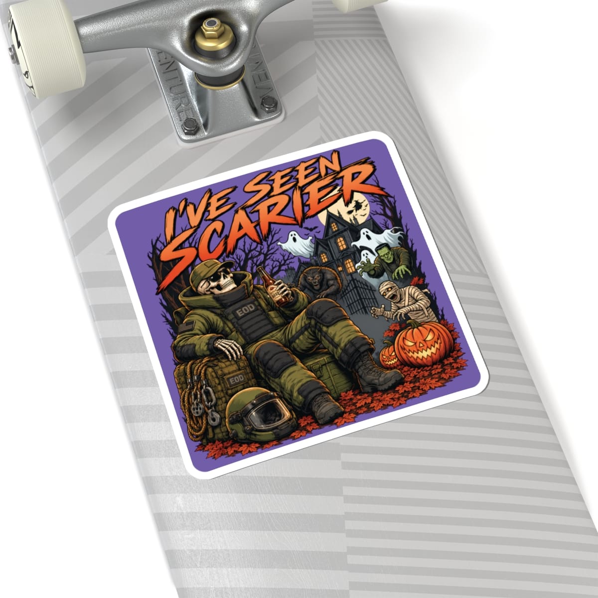 K-Factor Supply Co I've Seen Scarier (EOD) Sticker