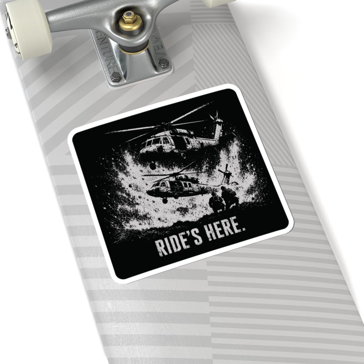 K-Factor Supply Co Ride's Here - Blackhawk Sticker
