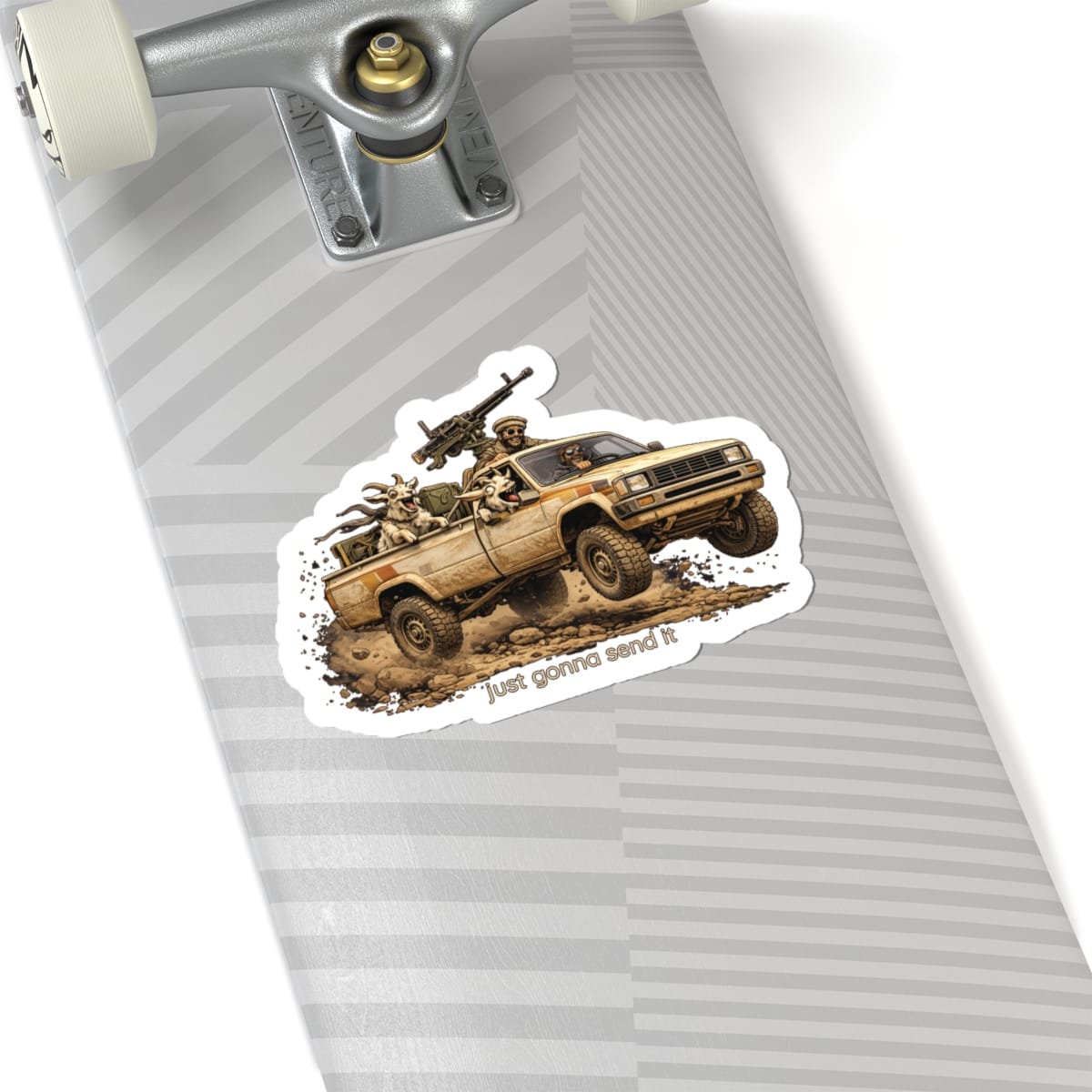 K-Factor Supply Co Send It "High"-Lux Sticker
