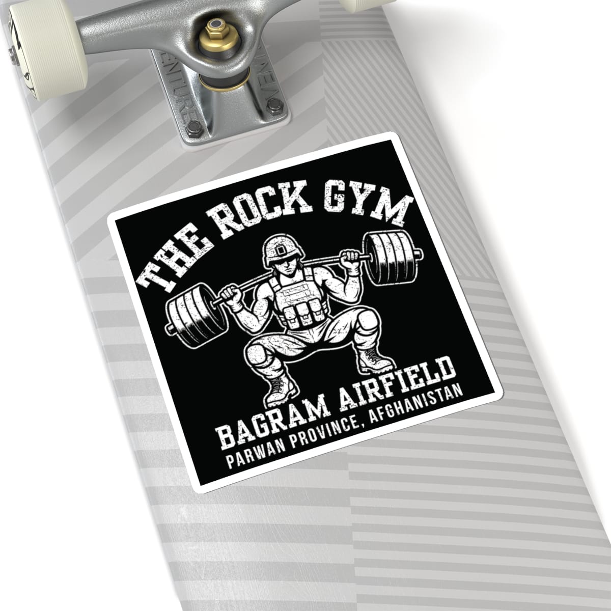 K-Factor Supply Co The Rock Gym Mk 2 Sticker