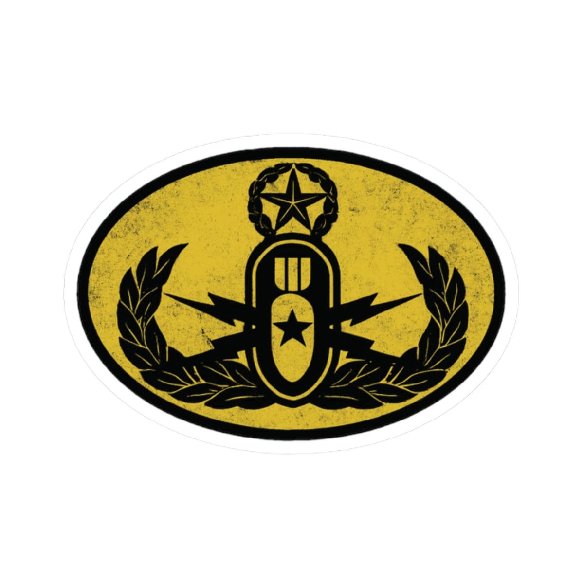 K-Factor Supply Co Vigilante Tech Sticker 2" × 2"