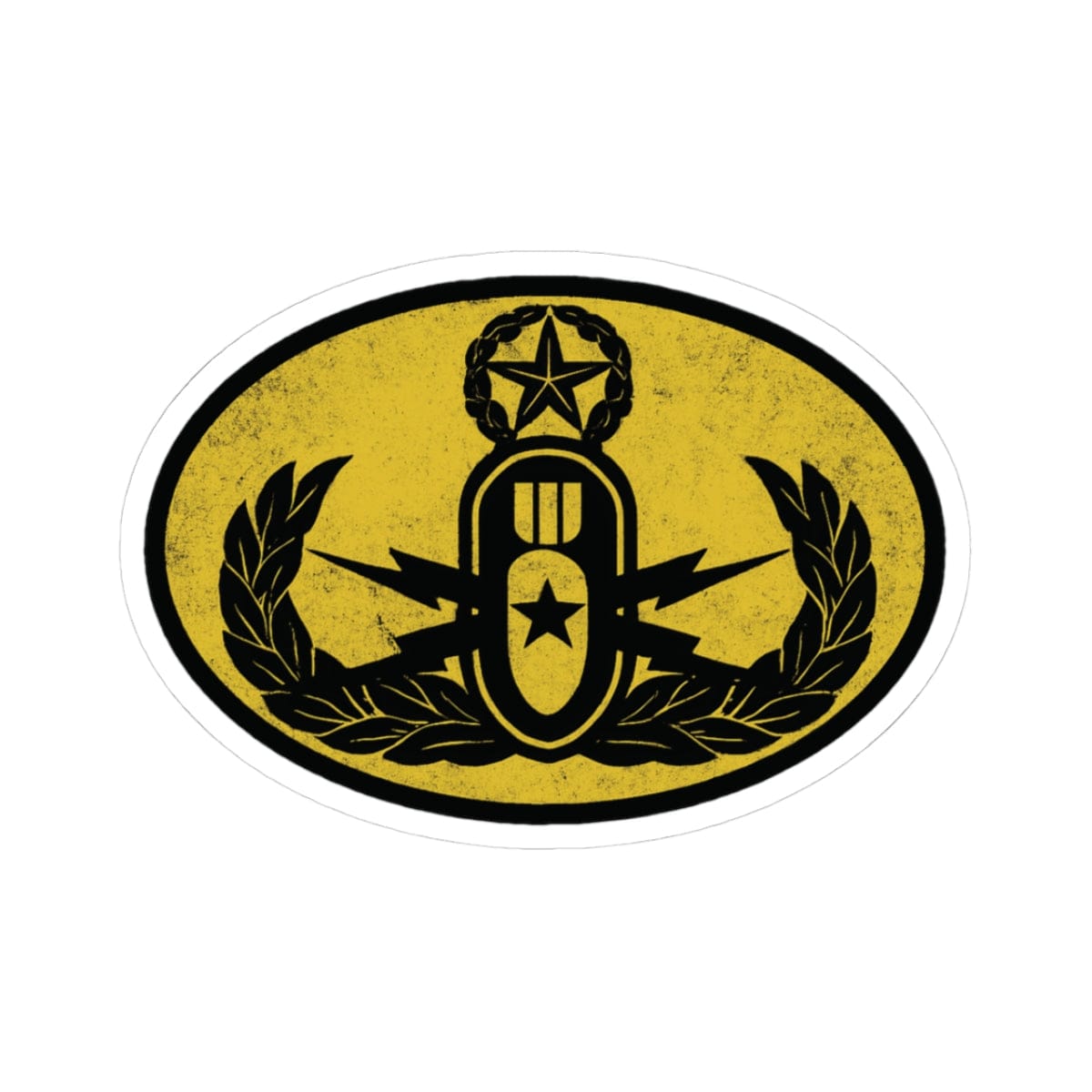 K-Factor Supply Co Vigilante Tech Sticker 3" × 3"