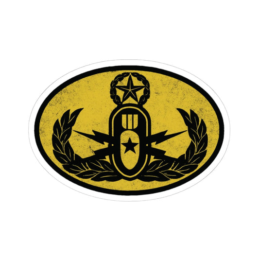 K-Factor Supply Co Vigilante Tech Sticker 6" × 6"