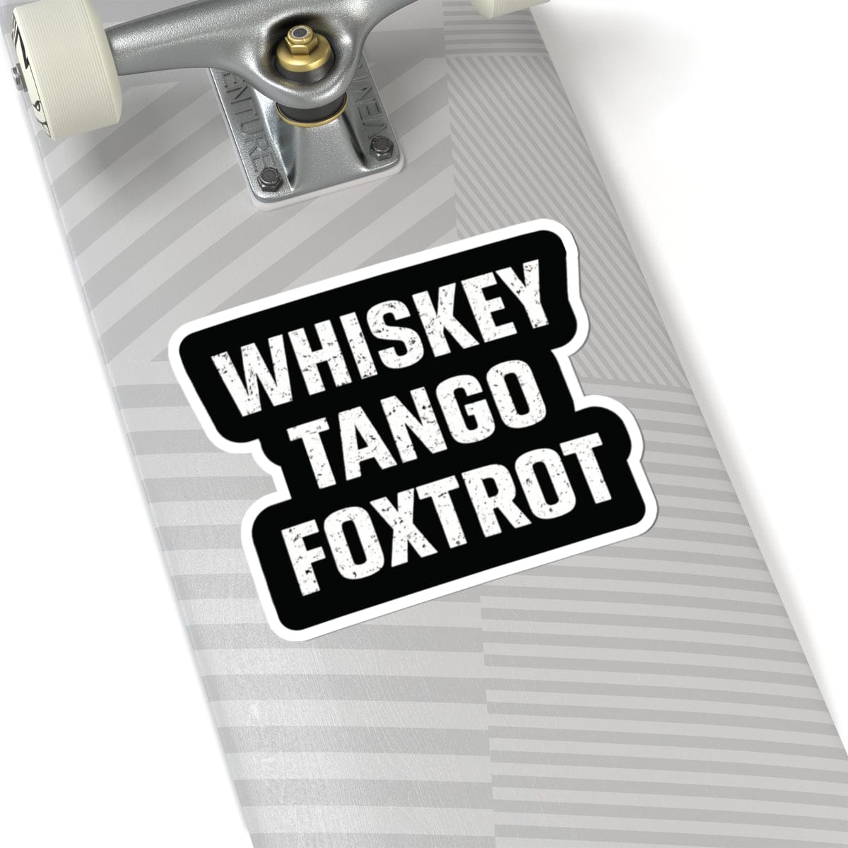 K-Factor Supply Co Whiskey Tango Foxtrot Sticker