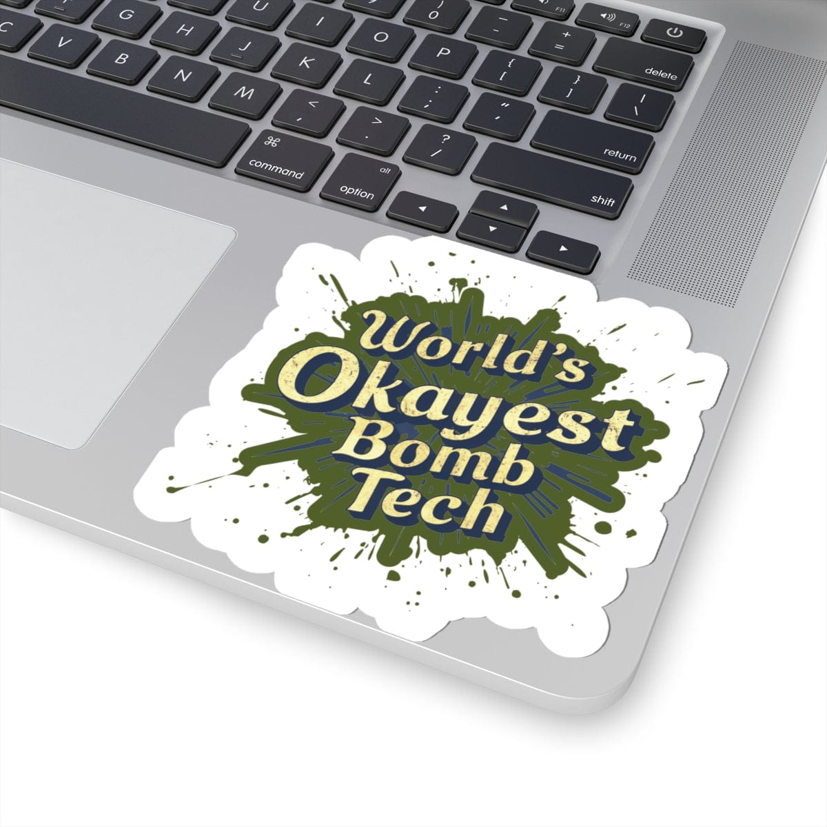 K-Factor Supply Co World's Okayest Bomb Tech Mk 1 Mod 1 Sticker