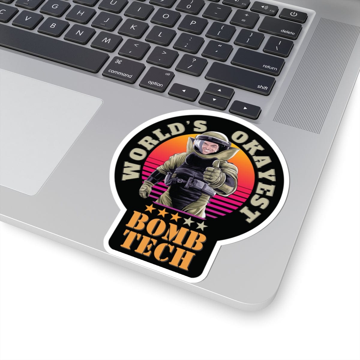 K-Factor Supply Co World's Okayest Bomb Tech Mk 2 Mod 1 Sticker
