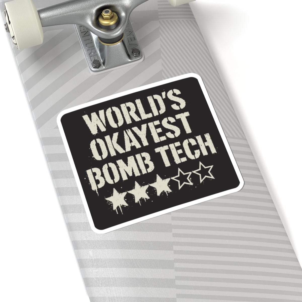 K-Factor Supply Co World's Okayest Bomb Tech Mk 3 Sticker