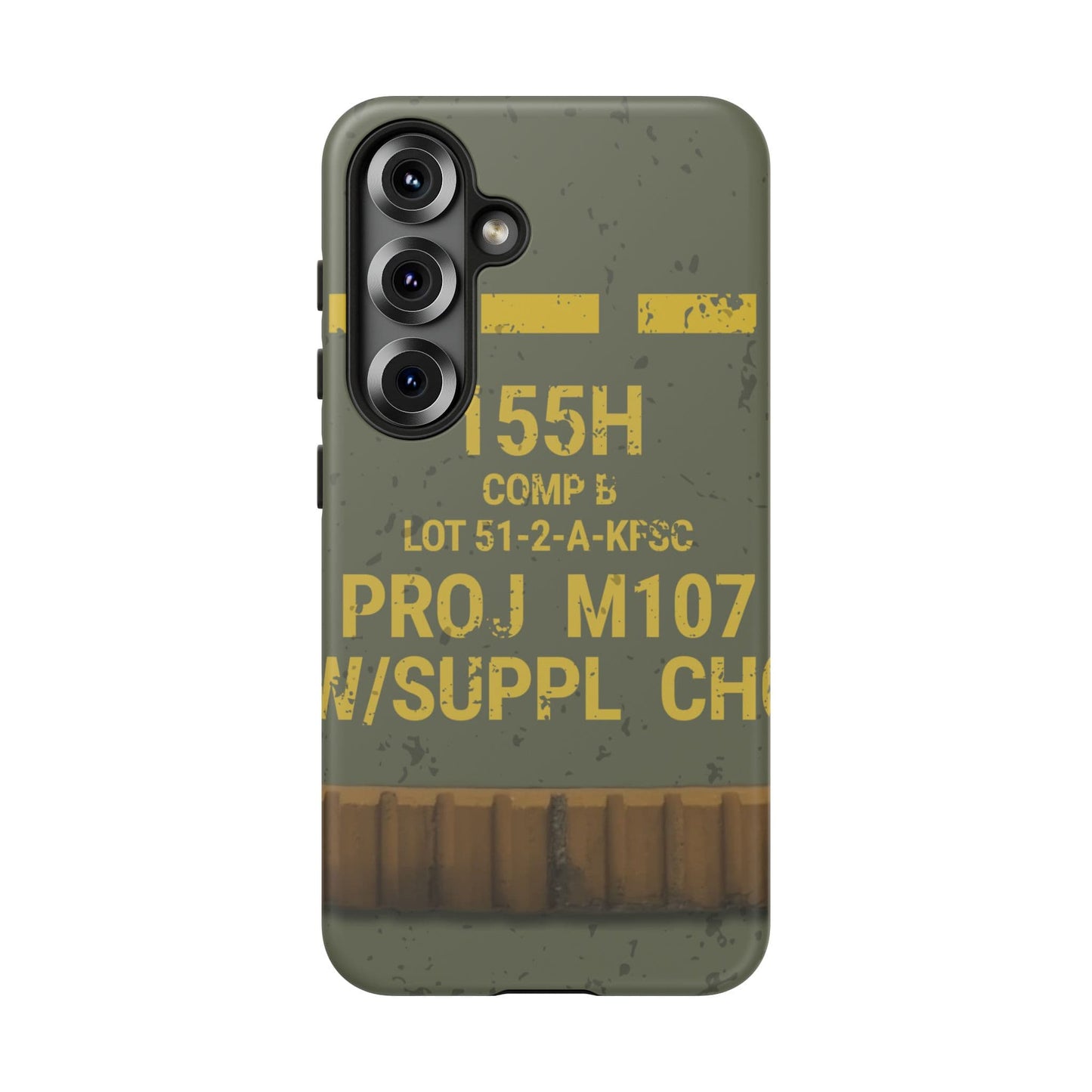 K-Factor Supply Co M107 HE 155 Tough Android Case