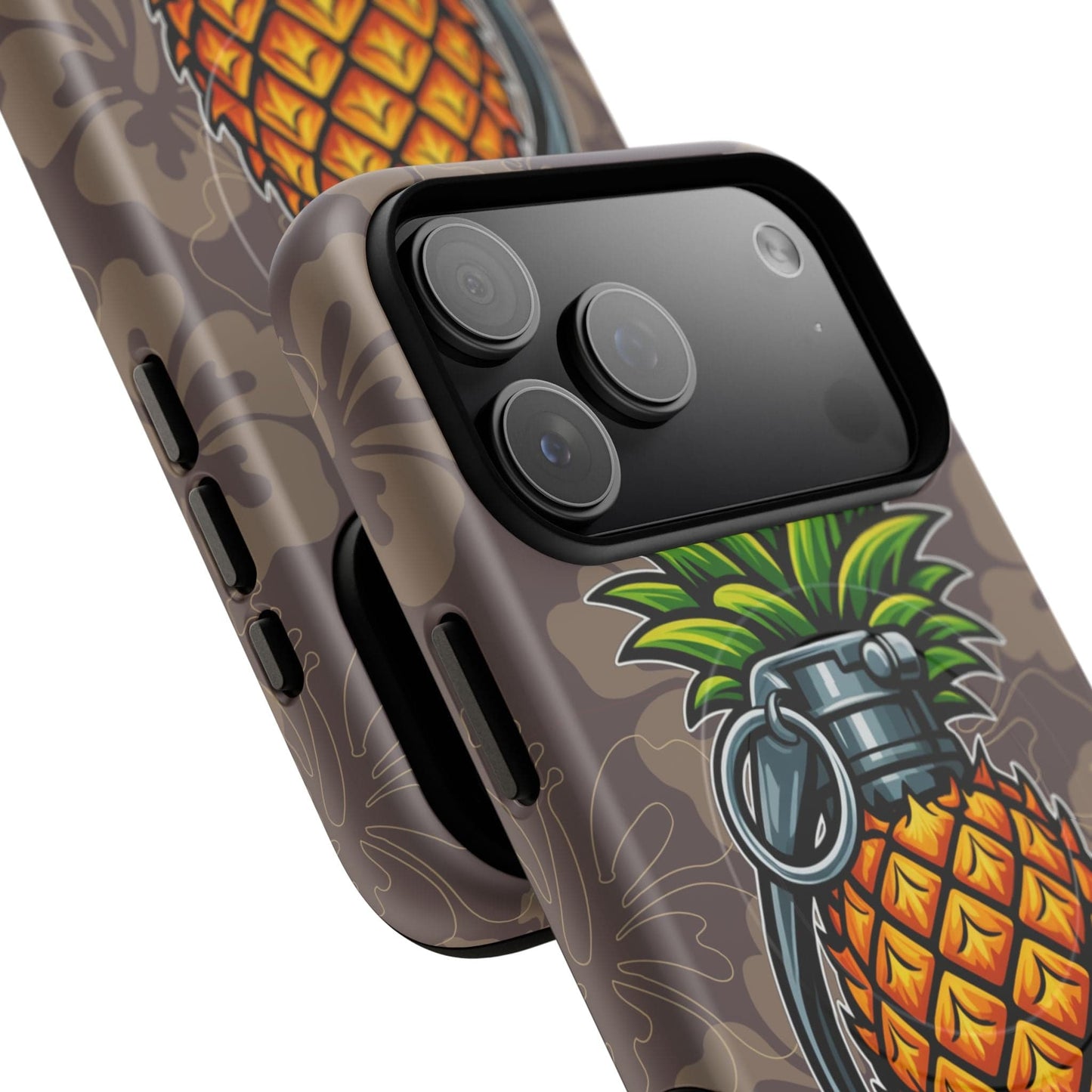 K-Factor Supply Co Pineapple Grenade Mk 1 Mod 2 Tough Magnetic iPhone Case