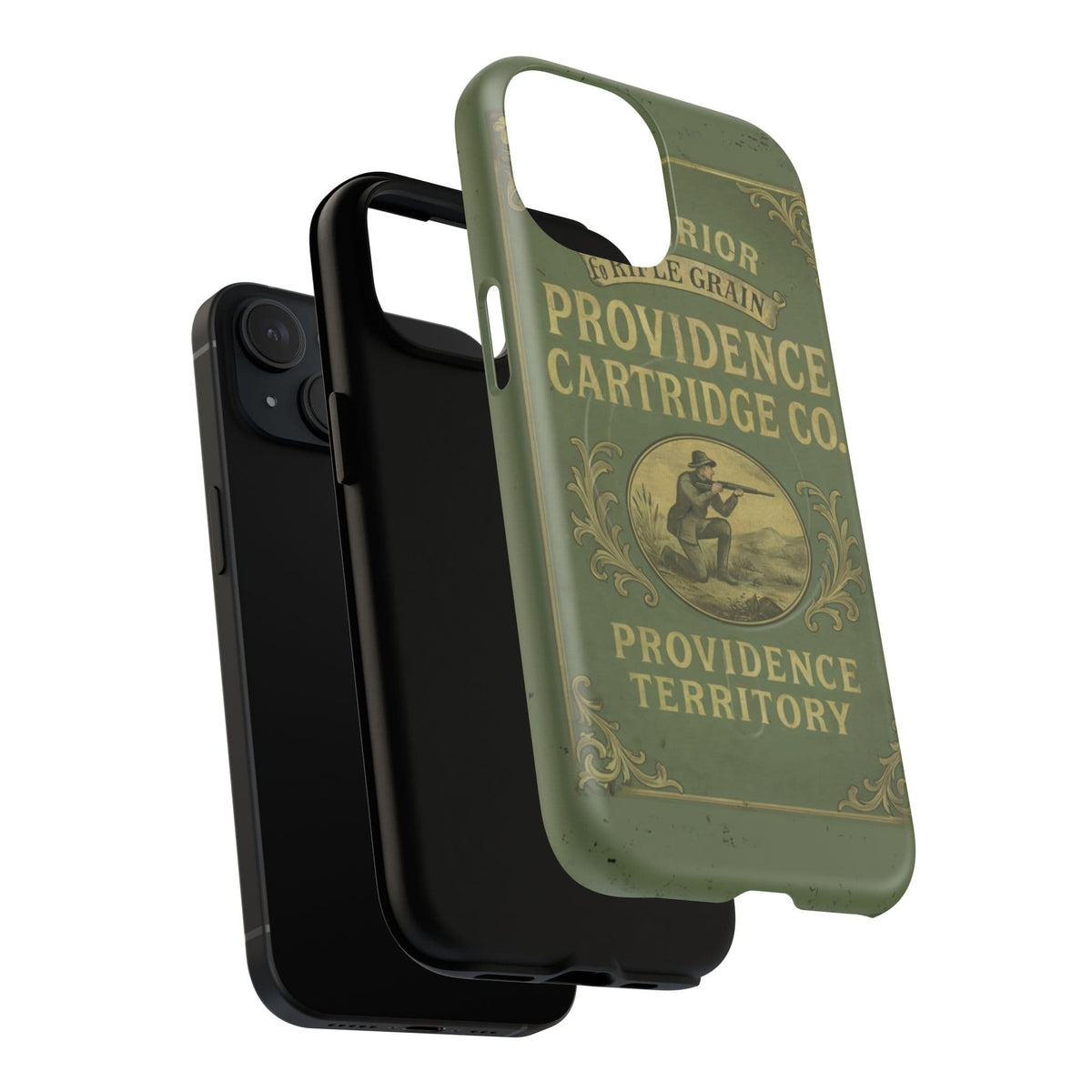 K-Factor Supply Co Providence Rifle Powder Tough Magnetic iPhone Case