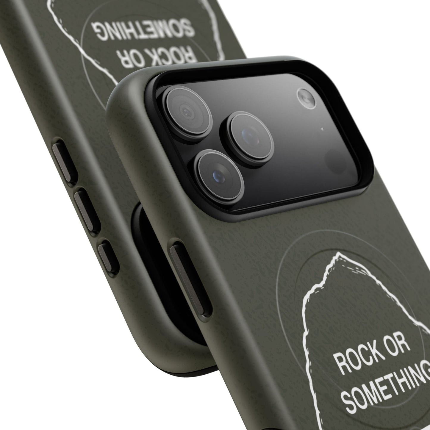 K-Factor Supply Co Rock or Something Mk 2 Tough Magnetic iPhone Case