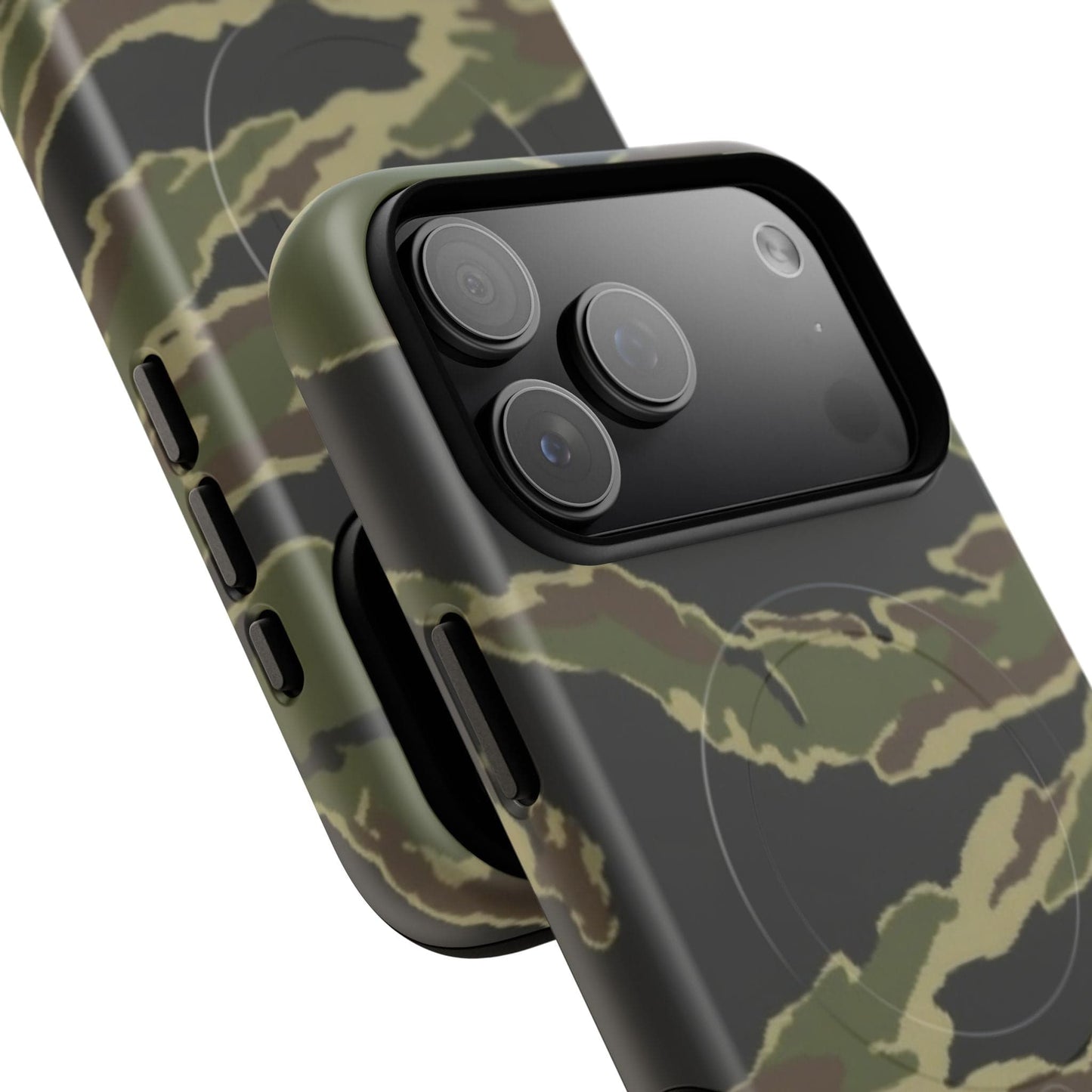 K-Factor Supply Co Tiger Stripe Camo Tough Magnetic iPhone Case