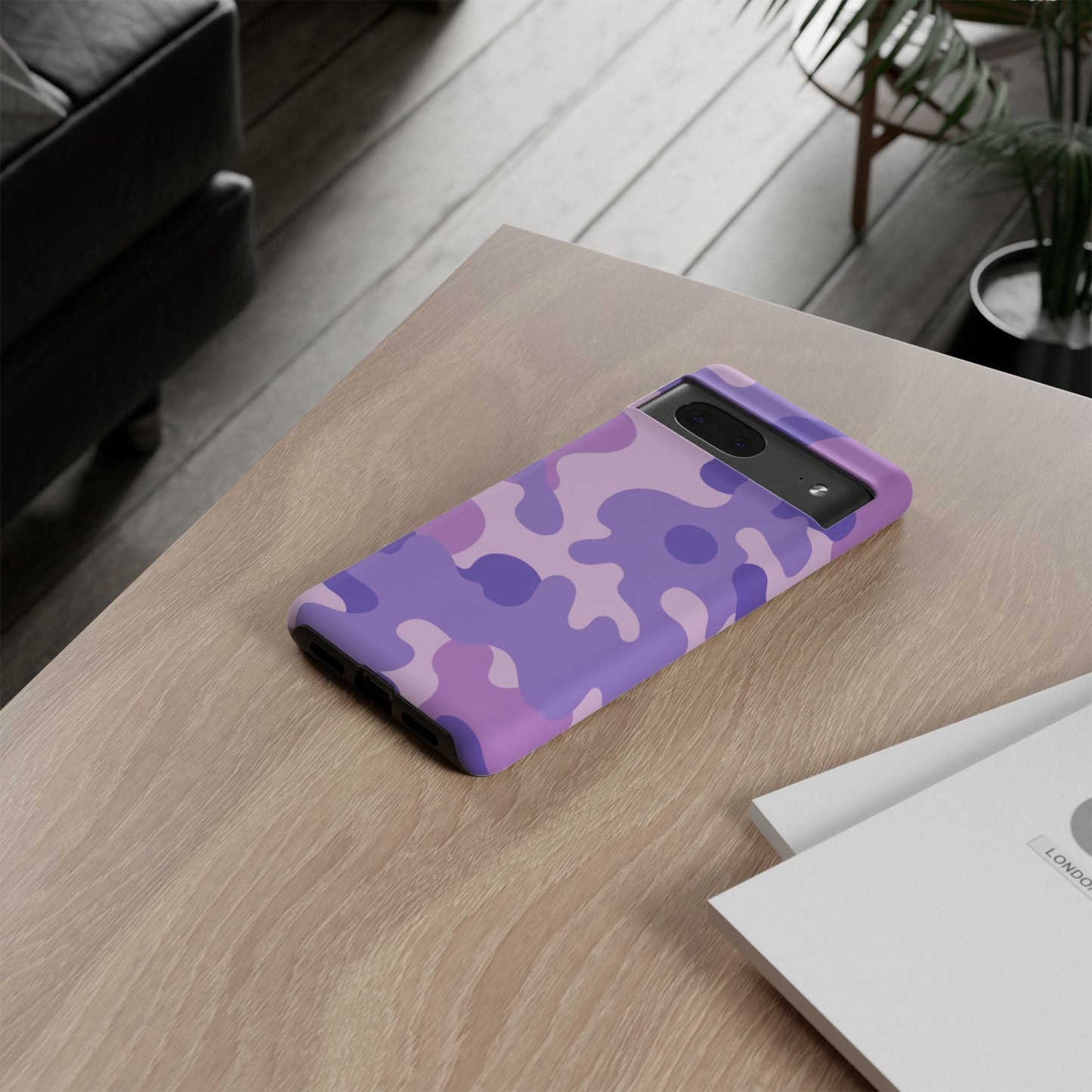 K-Factor Supply Co Ultra Violet Camo Tough Android Case