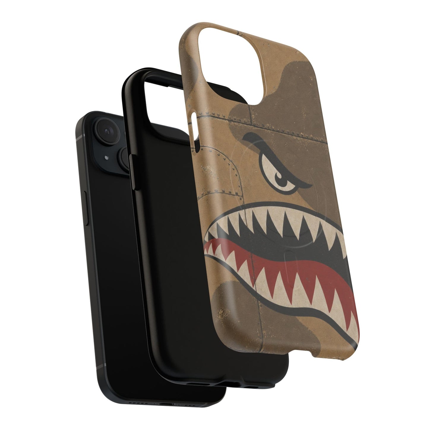 K-Factor Supply Co Warhawk (Desert Shark) Tough Magnetic iPhone Case